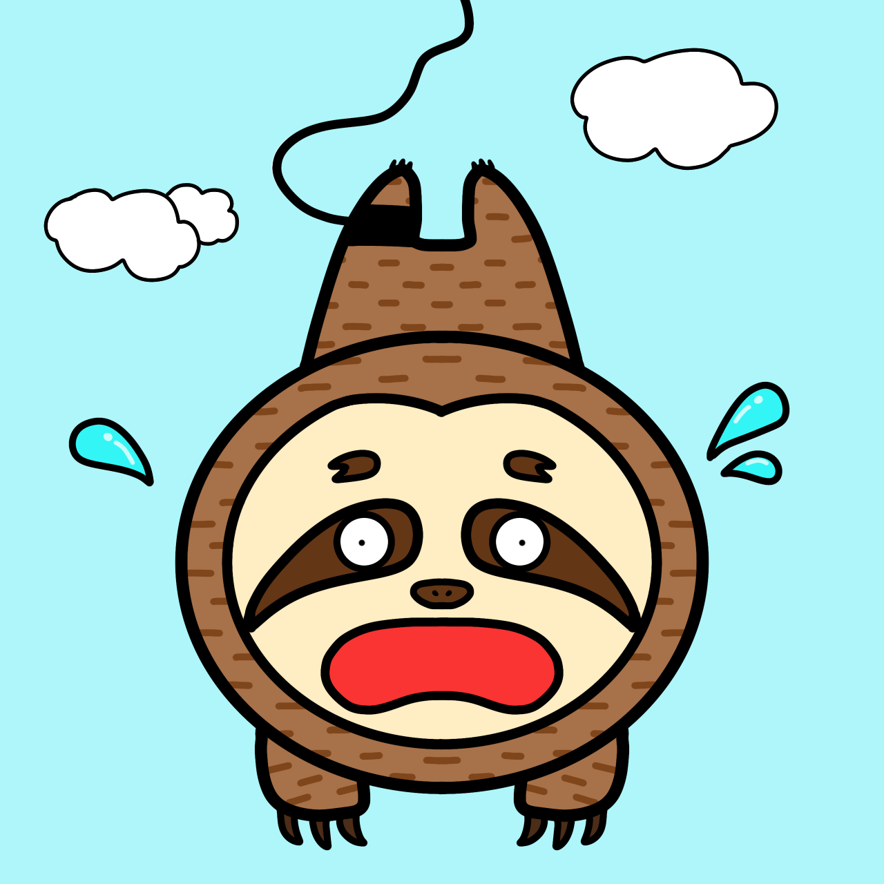 なまけもの バンジー