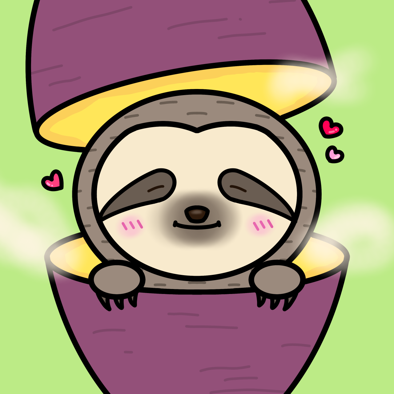 なまけもの おいも